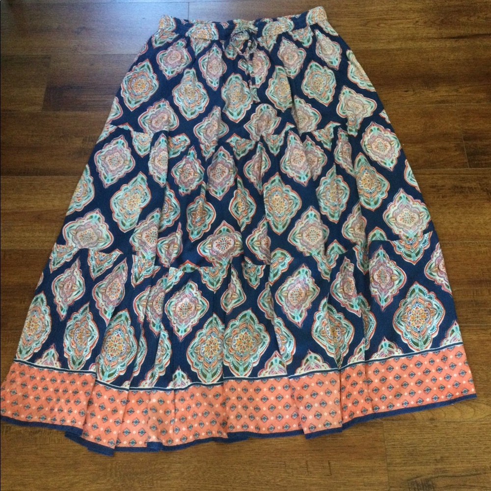 New Without Tags, Mix Nouveau, Size XL, Maxi, Gypsy Style Skirt